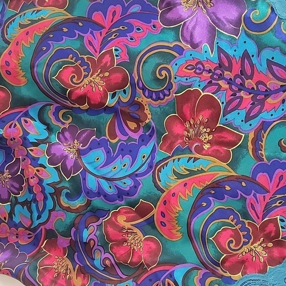 Victoria's Secret Gold Lable Vintage Slip Dress Nightgown Beautiful Floral Small - Picture 4 of 6